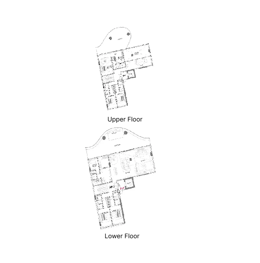 5 bedroom Duplex floor plan at Cavalli Couture