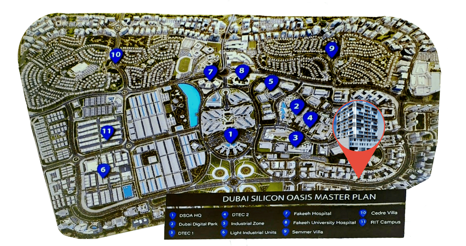 Uniestate Millennium Tower master plan 1