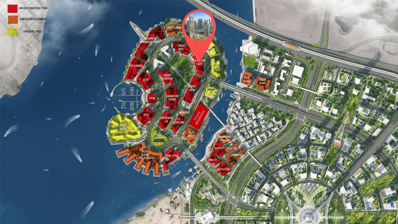 Harbour Gate master plan 1