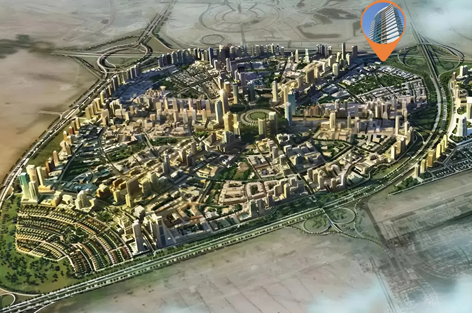 Amaris Tower master plan 1
