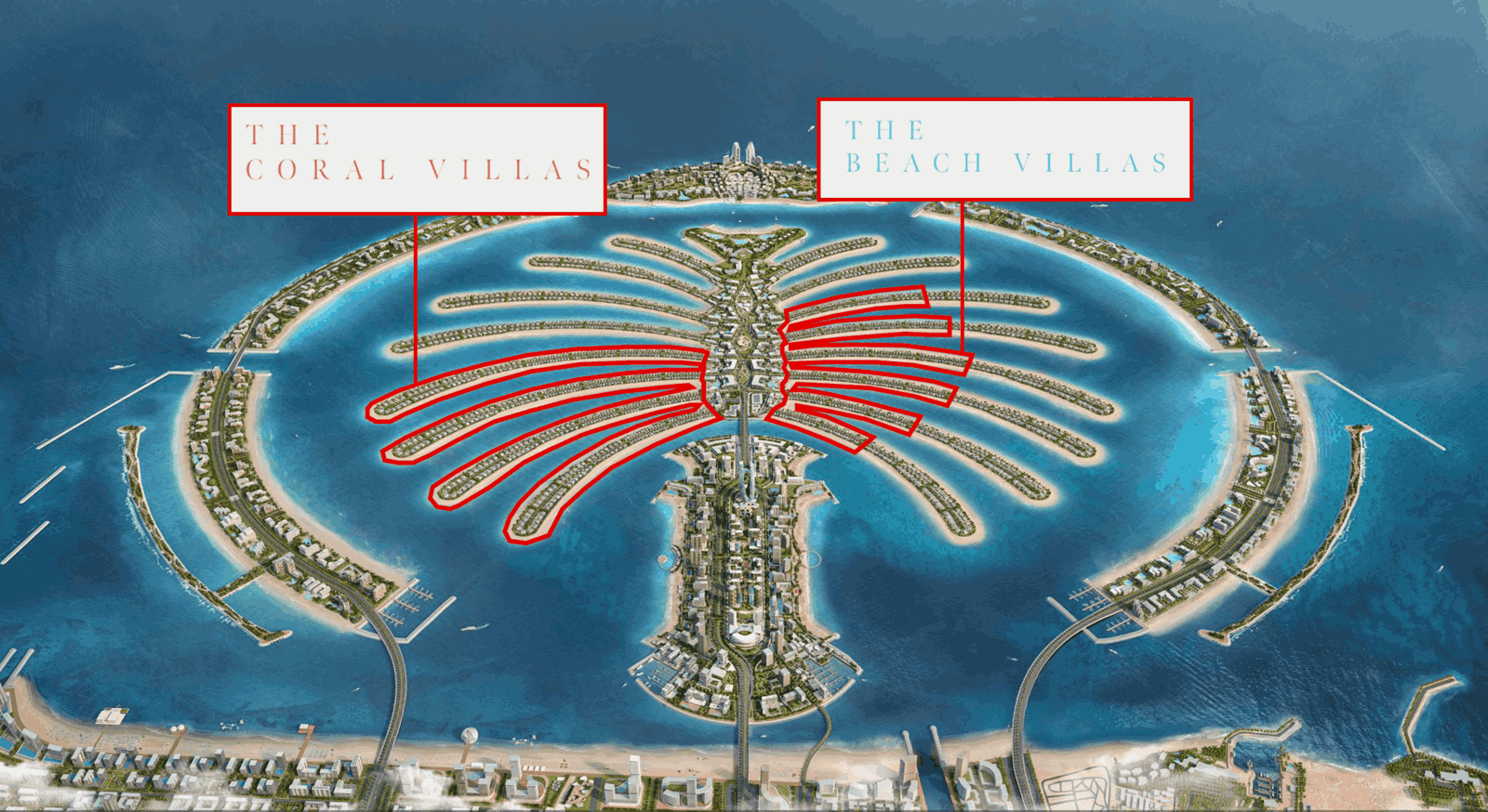 Palm Jebel Ali Villas master plan 1