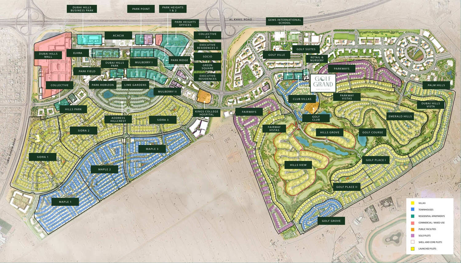 Golf Grand master plan 1
