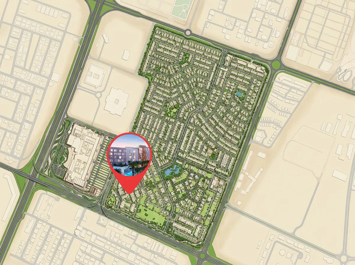 Uptown Al Zahia master plan 1