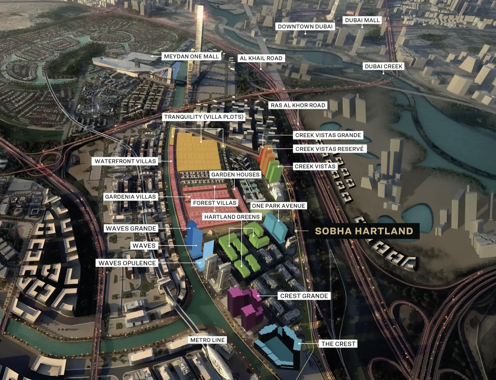 Crest Grande master plan 1