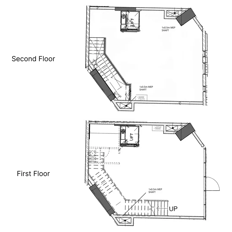  bedroom Retail floor plan at Maimoon Gardens