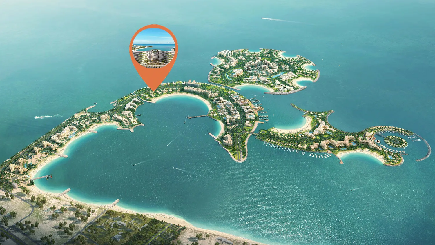 Karl Lagerfeld Beach Residences master plan 1
