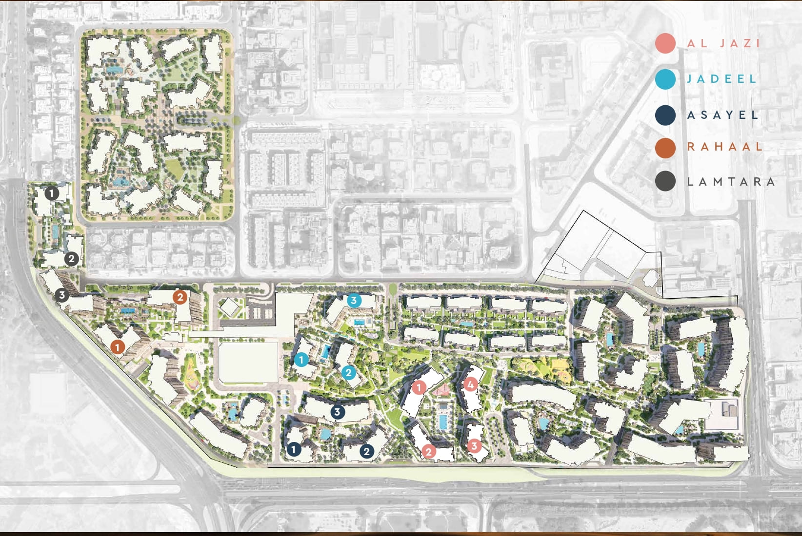 MJL Al Jazi master plan 1