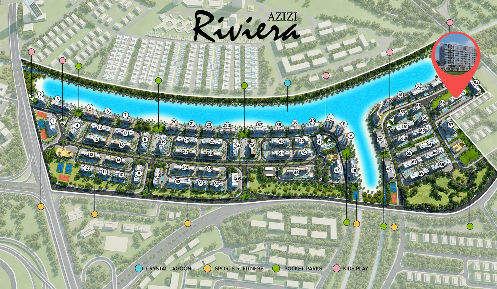Riviera 55 master plan 1
