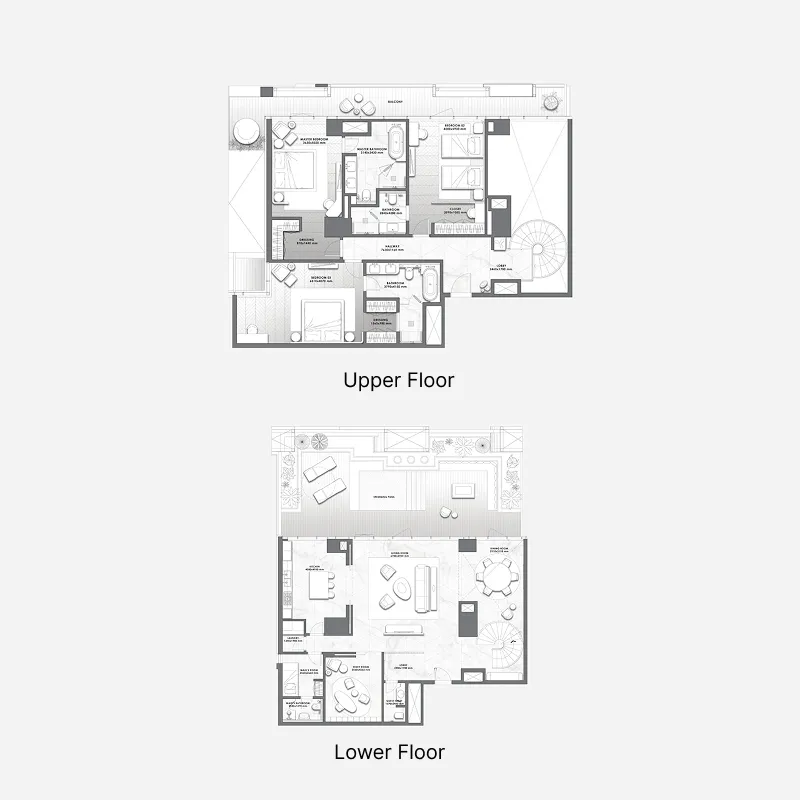 3 bedroom Villa floor plan at DaVinci