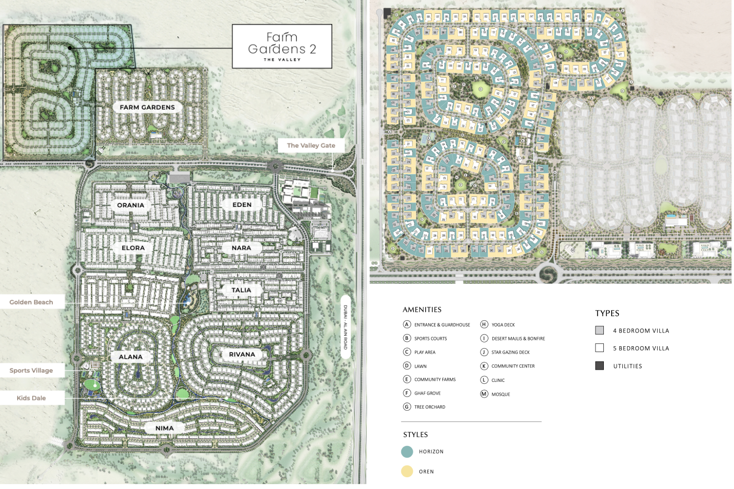 Farm Gardens Villas 2 master plan 1