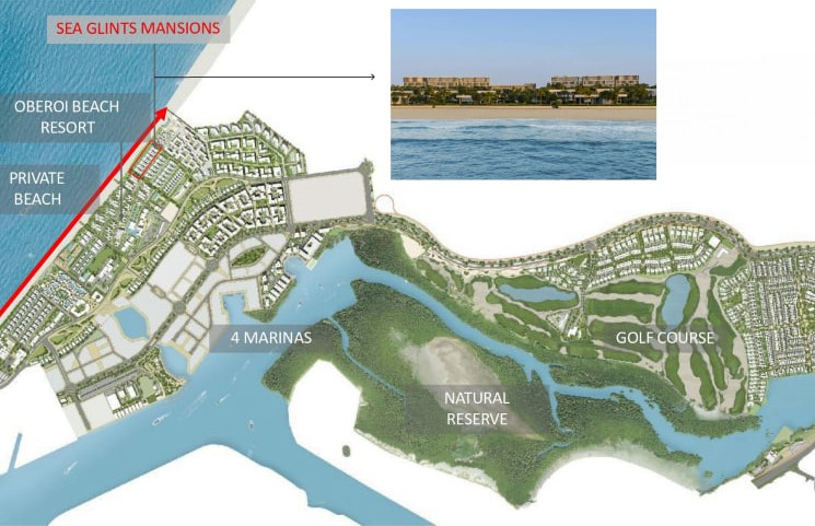 Sea Glints Mansions master plan 1