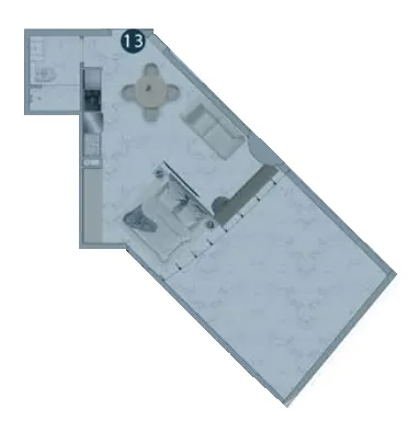 0 bedroom Apartments floor plan at Franck Muller Vanguard