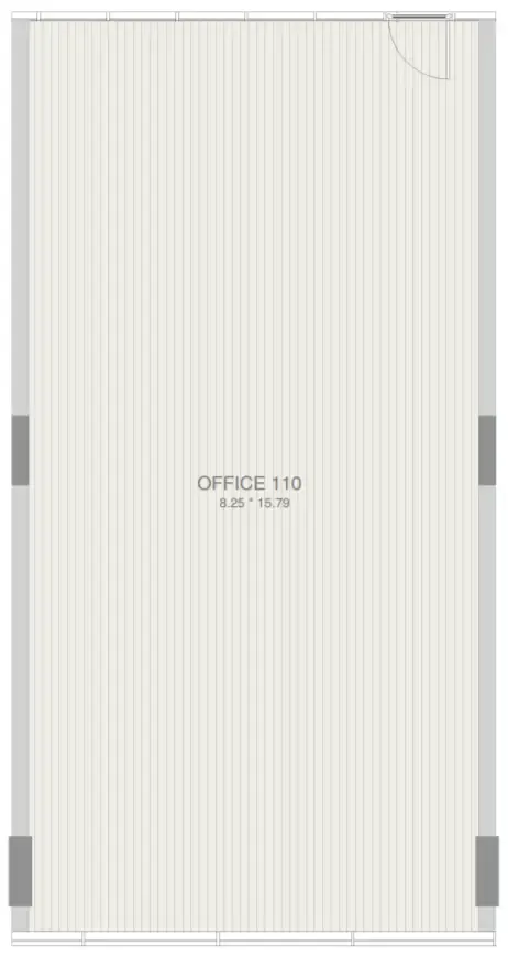  bedroom Office floor plan at Sol Levante