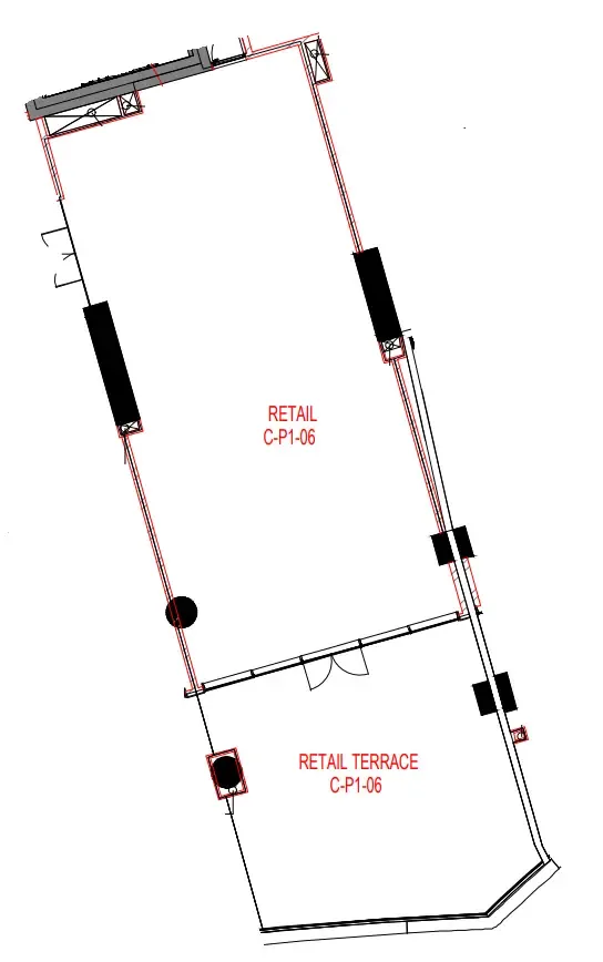  bedroom Retail floor plan at Sky Hills Astra