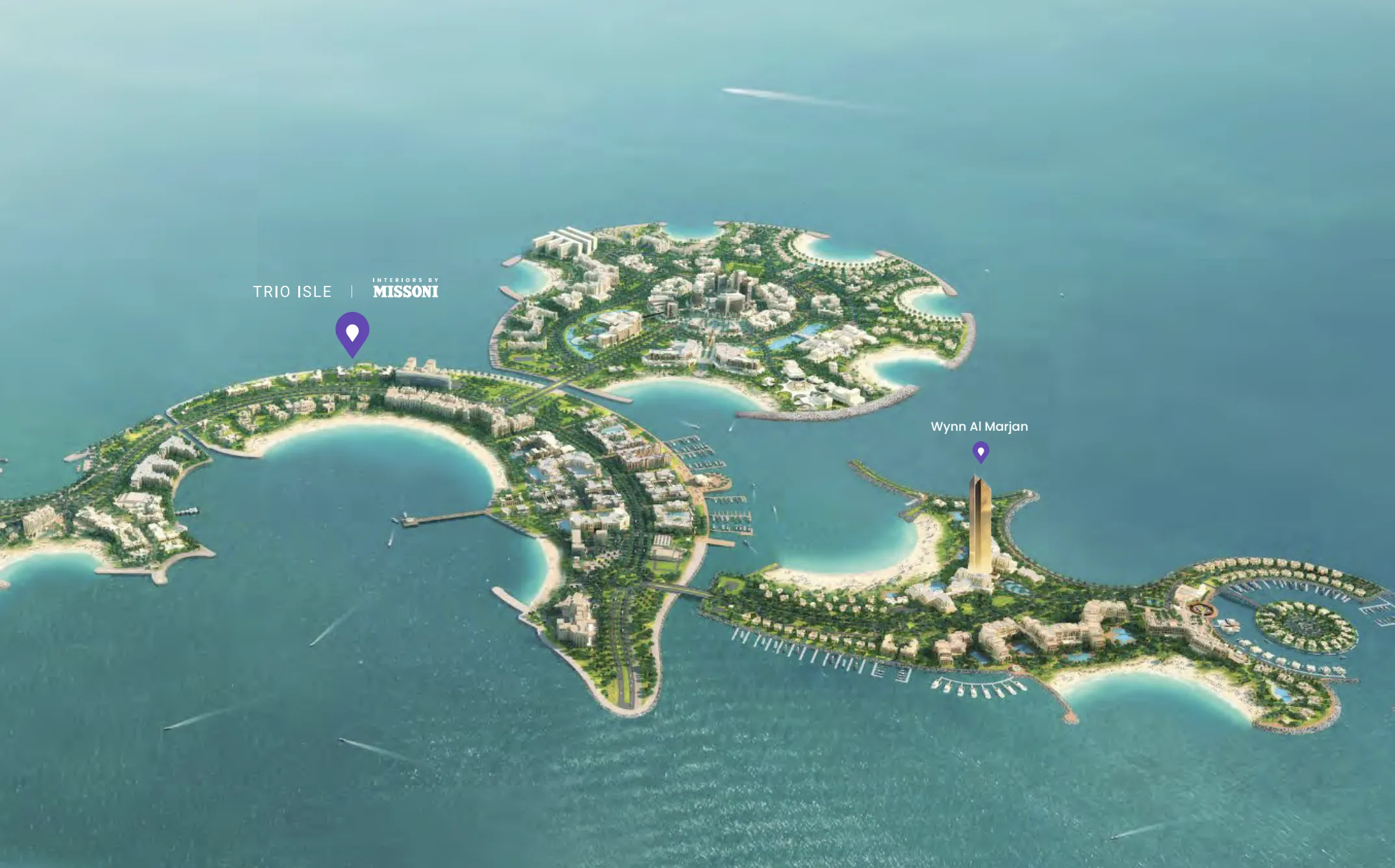 Trio Isle Queen B master plan 1