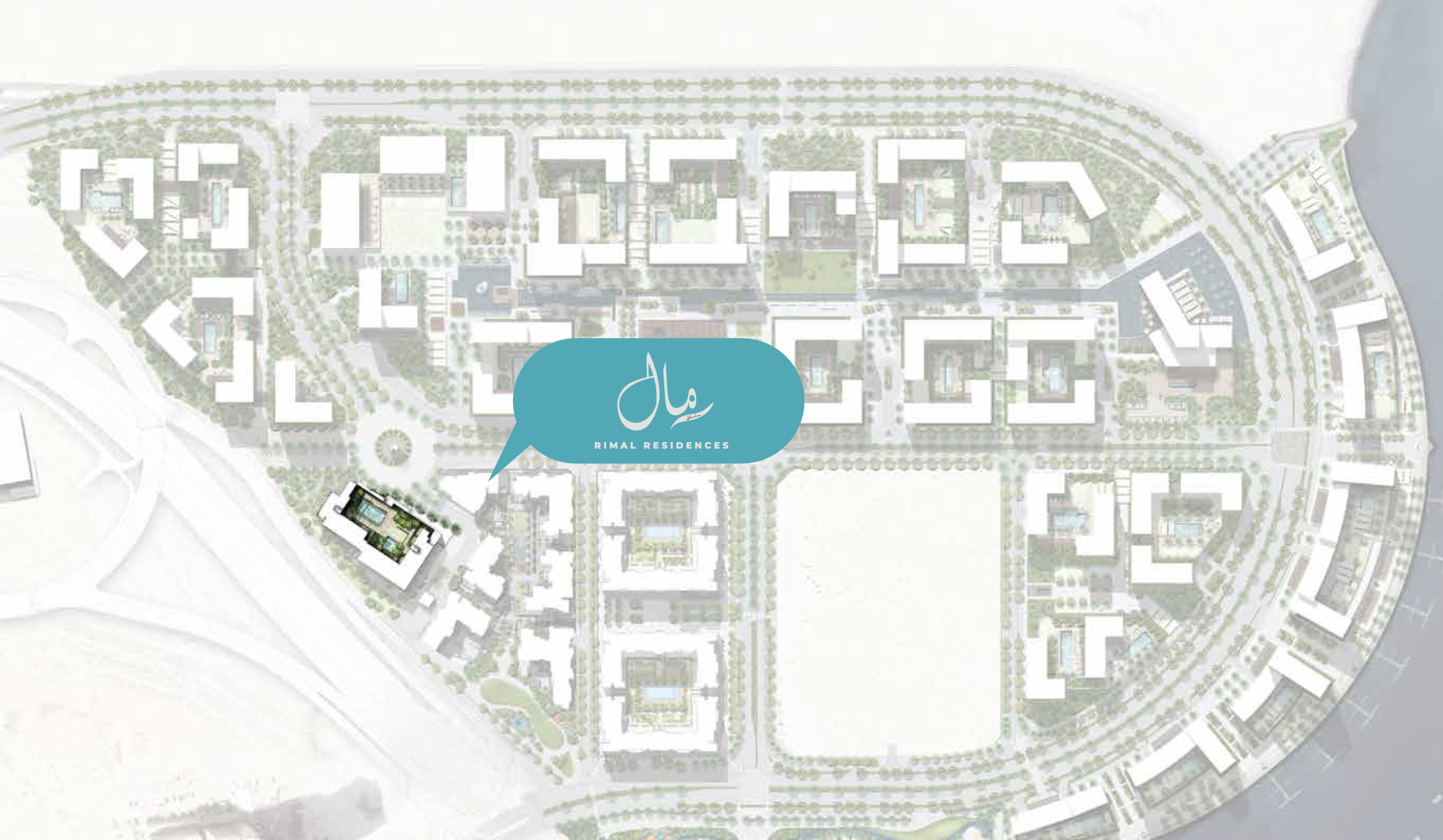 Rimal Residences Maryam Island master plan 1
