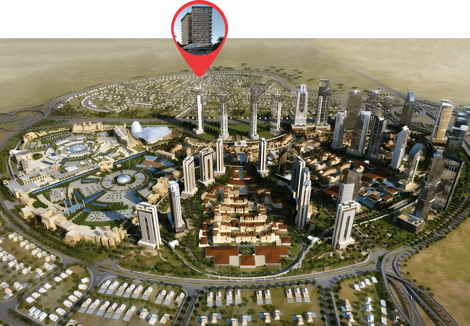 Divine Al Barari master plan 1