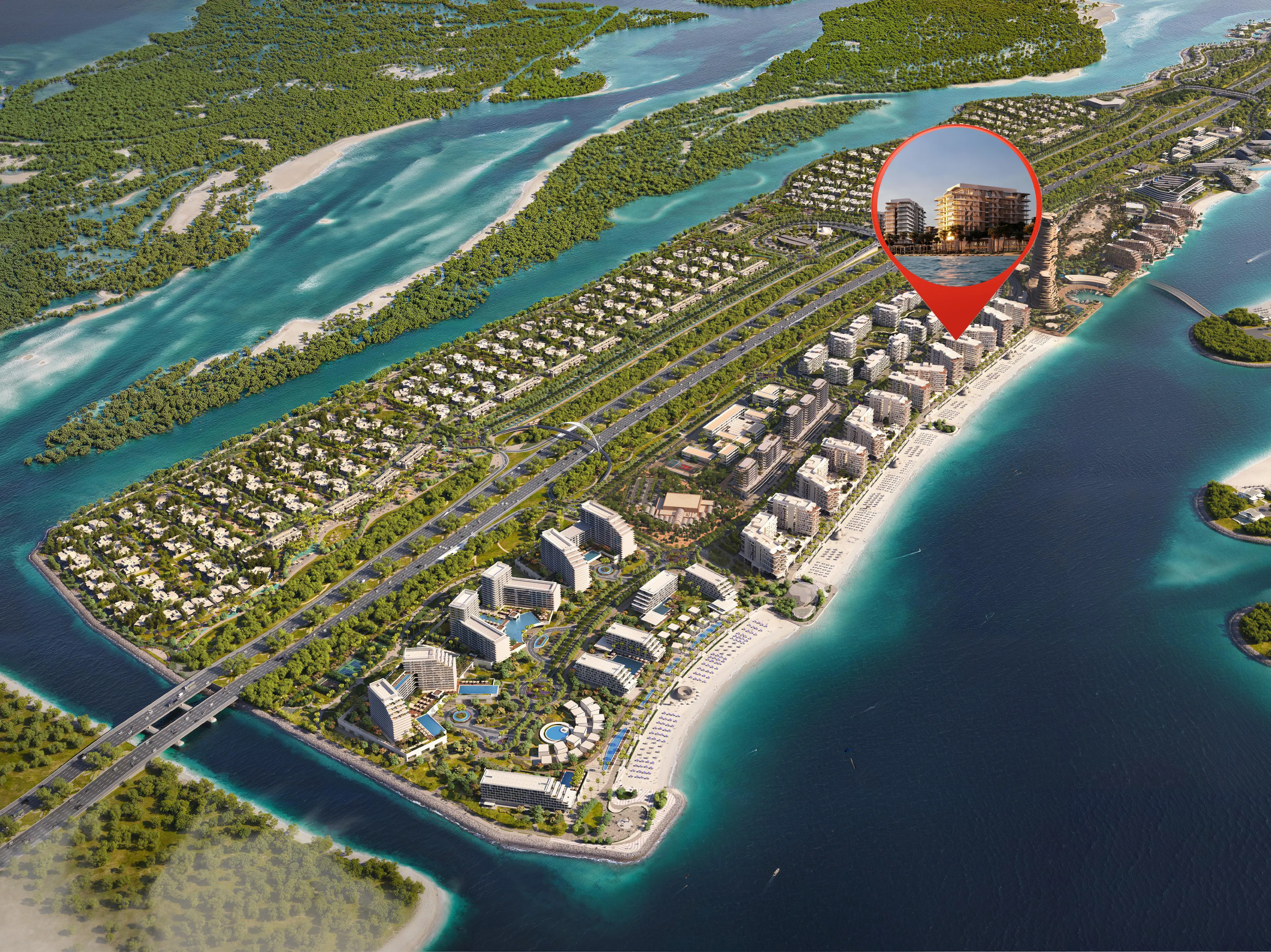 Fahid Beach Residences master plan 1