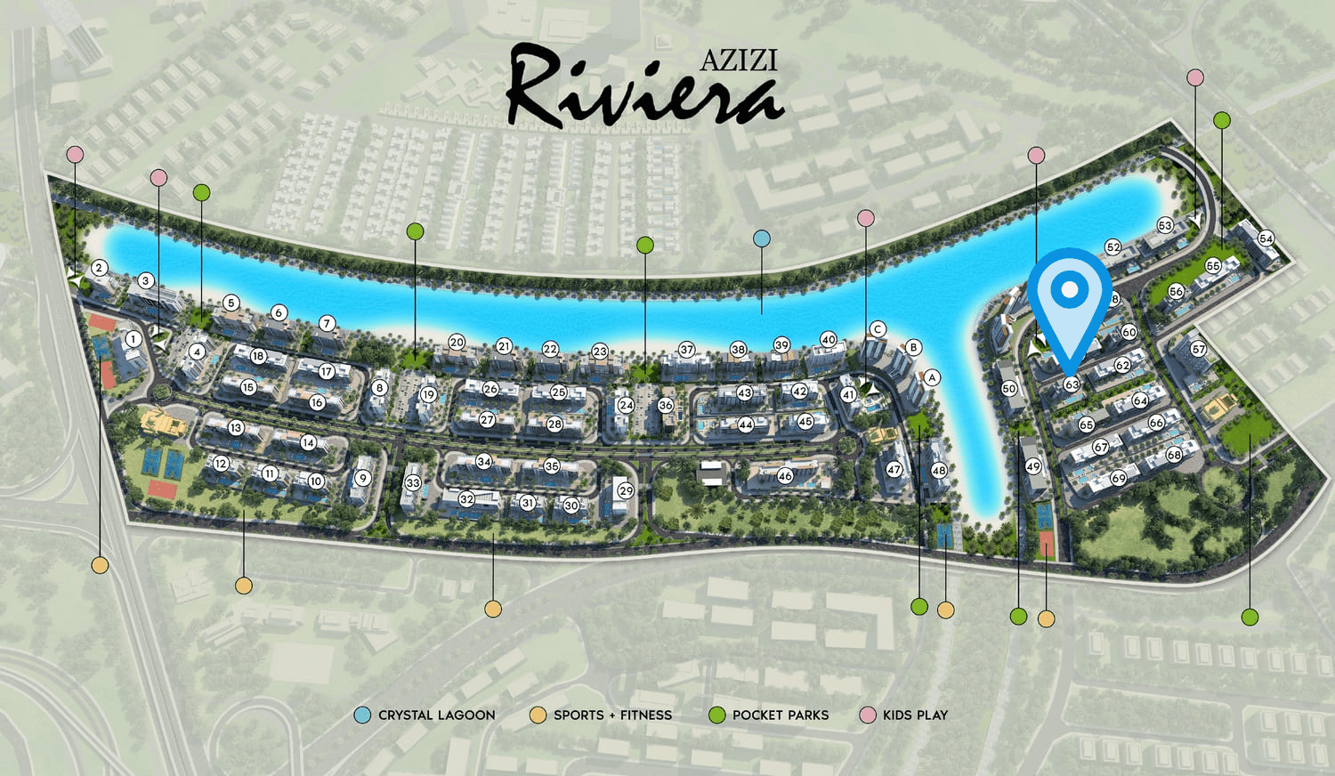 Riviera 63 master plan 1