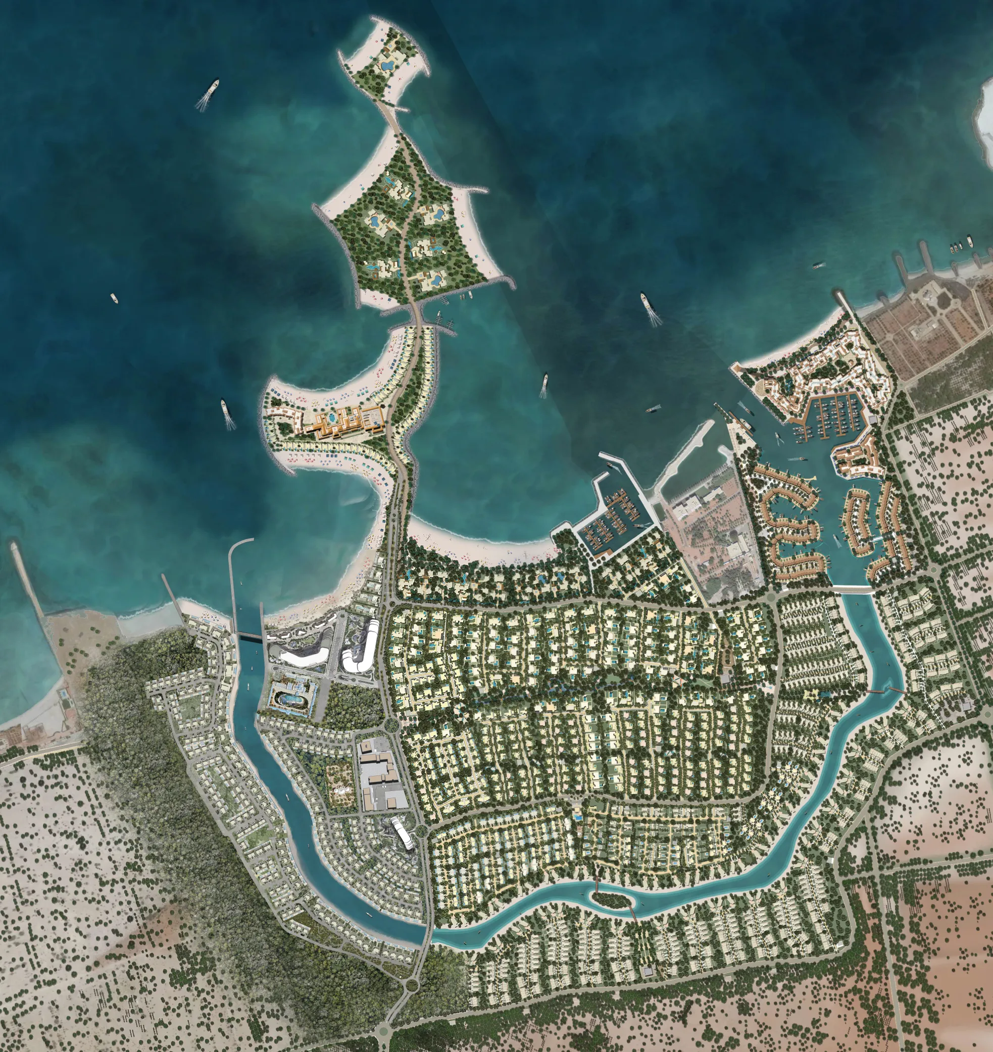Jacob and Co Beachfront Living master plan 1