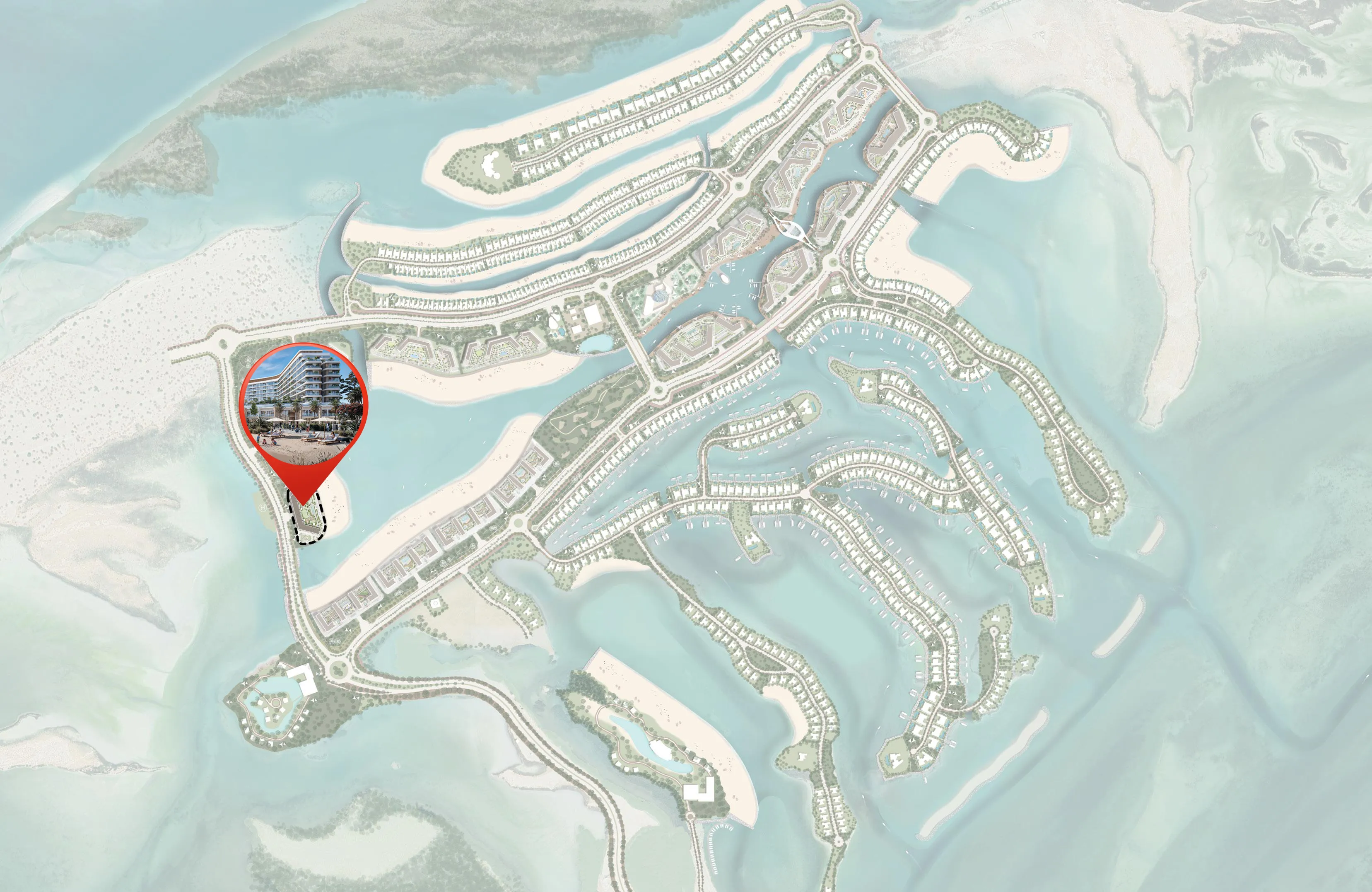Tranquil Beach Residences master plan 1