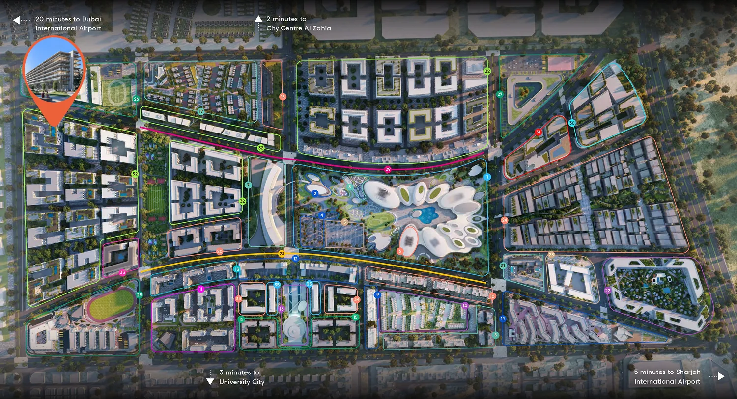 The Gate 6 master plan 1