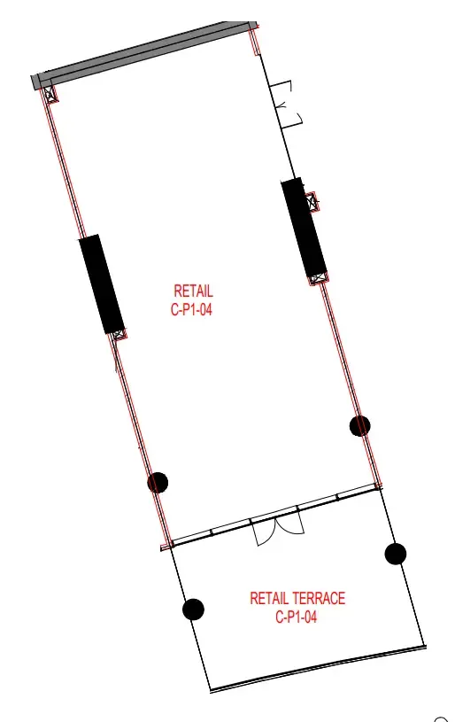  bedroom Retail floor plan at Sky Hills Astra