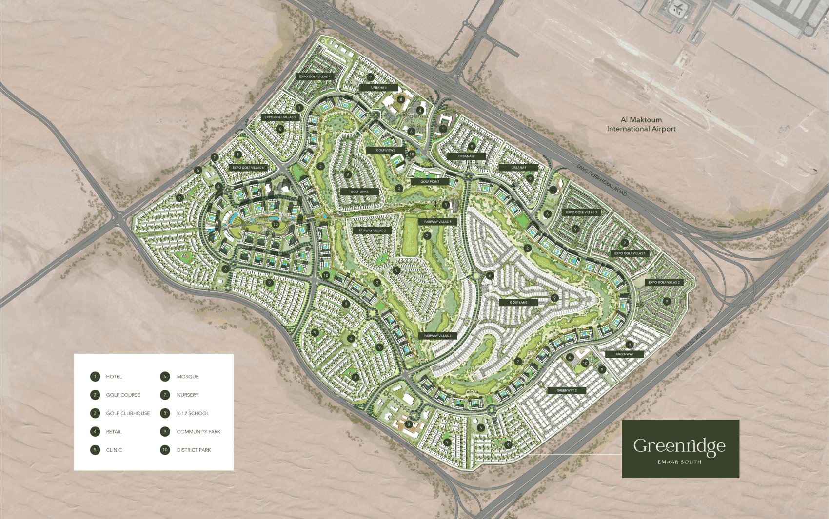 Greenridge master plan 1