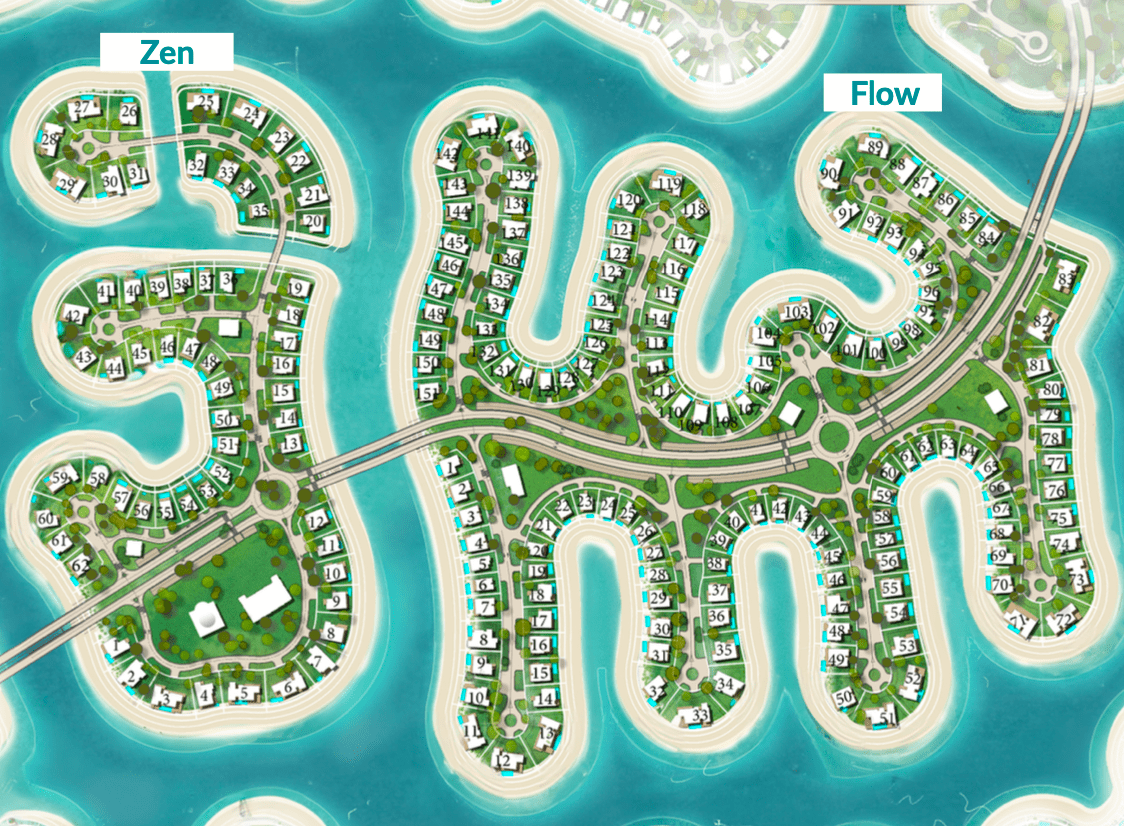 Ramhan Island Villas Phase 2 and 3 master plan 1
