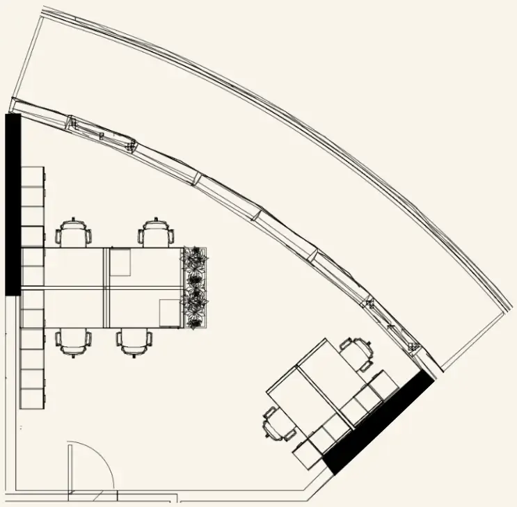  bedroom Office floor plan at Trussardi Residences Phase Two