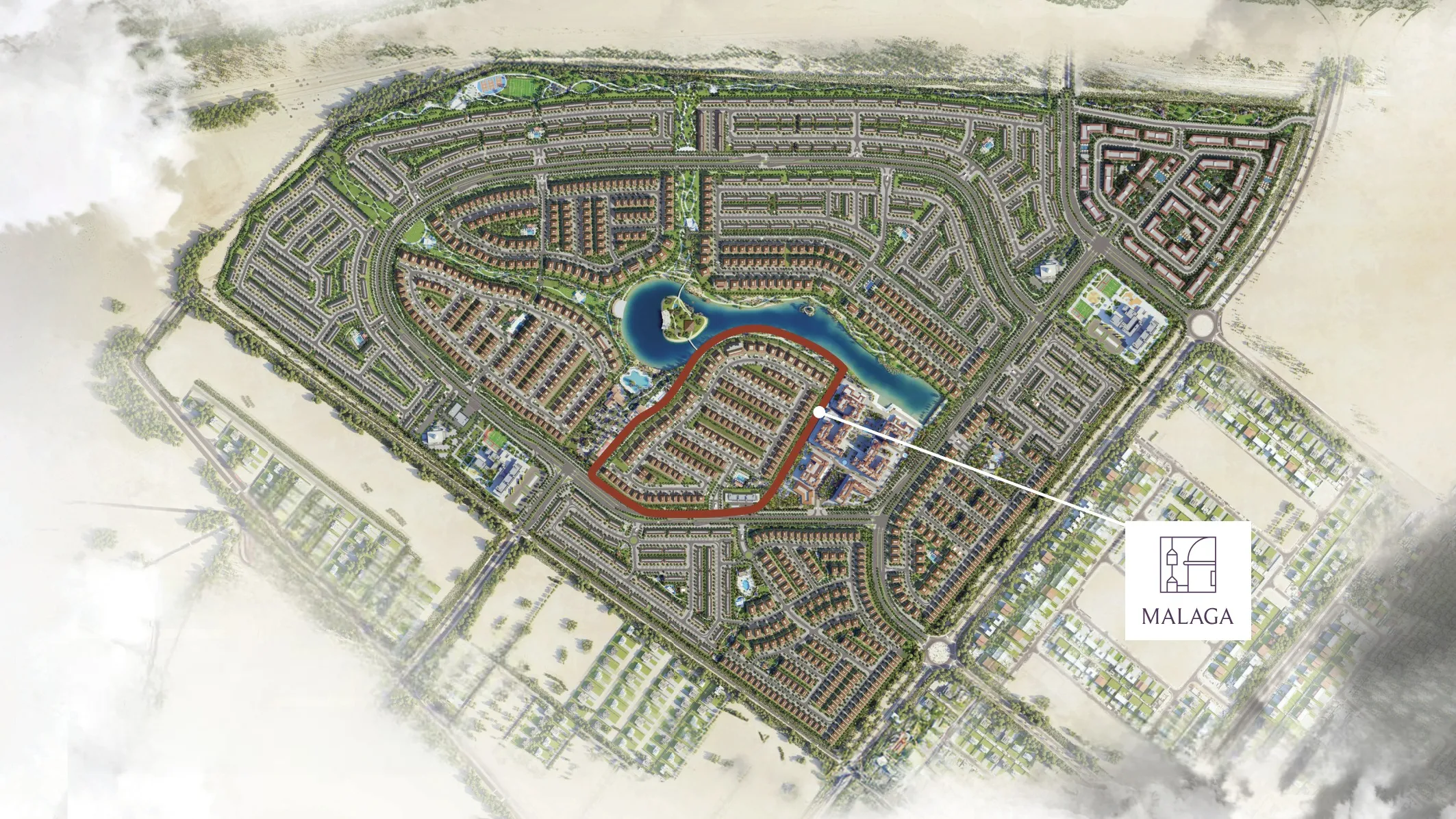 Bloom Living - Malaga master plan 1