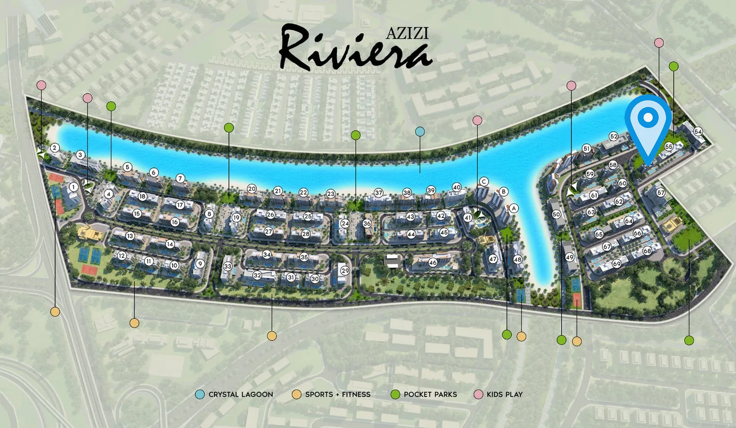 Riviera 56 master plan 1