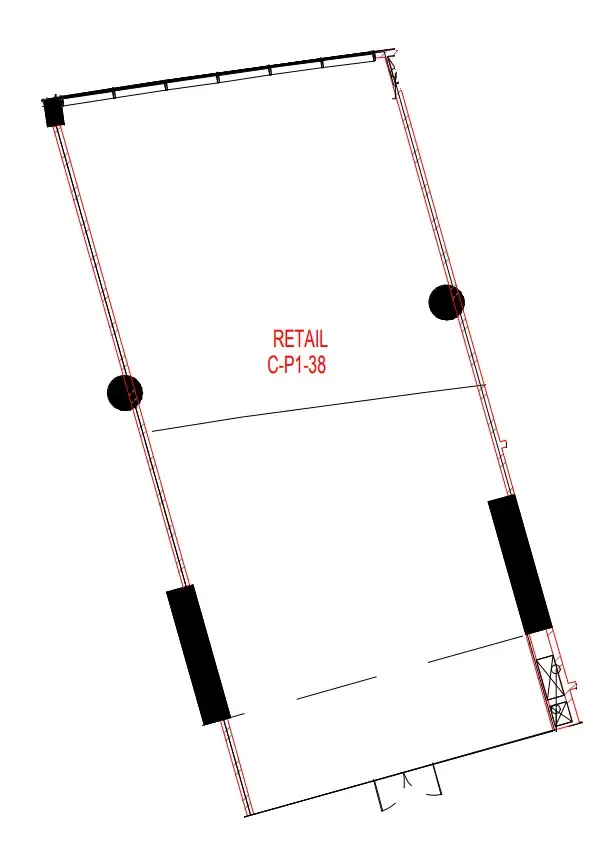  bedroom Retail floor plan at Sky Hills Astra