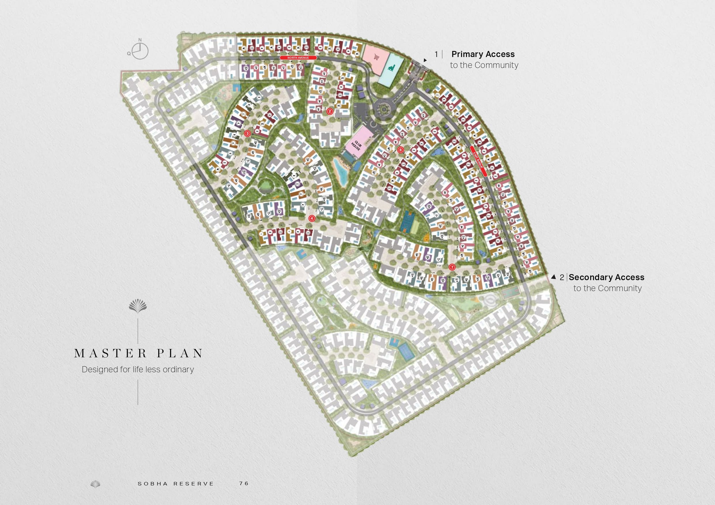 Sobha Reserve master plan 1