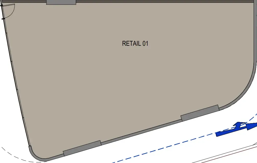  bedroom Retail floor plan at Green Field