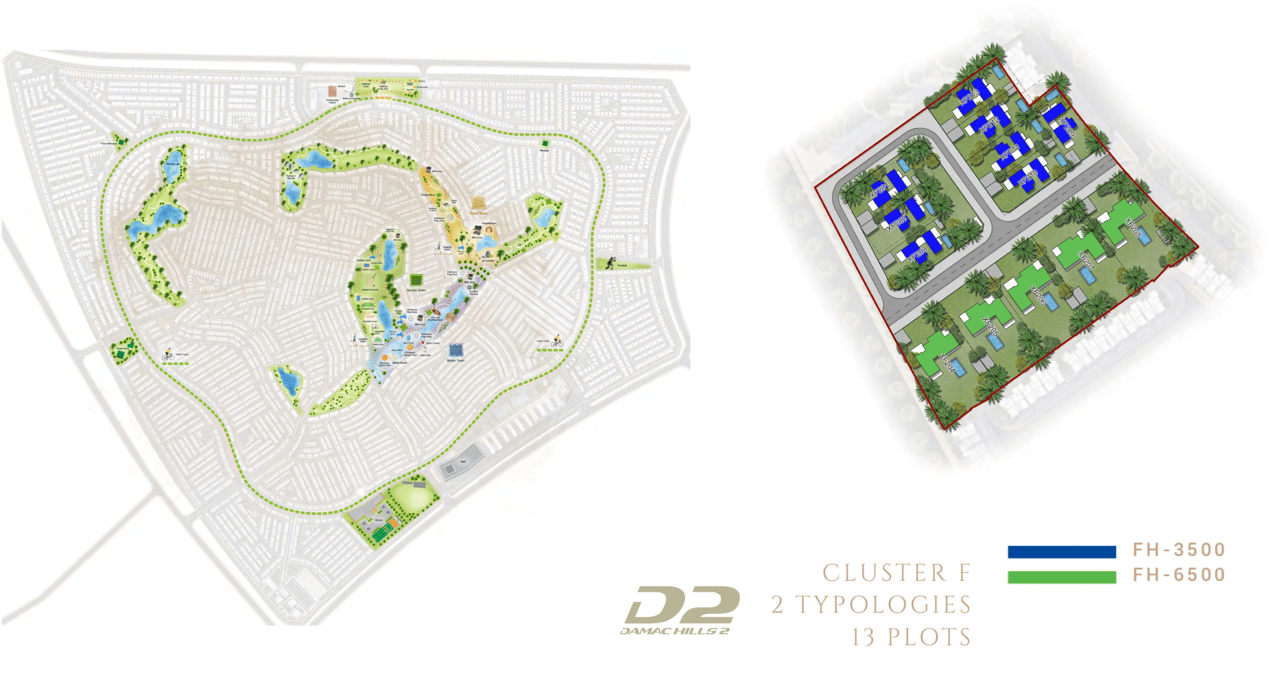 The Farmhouses master plan 1