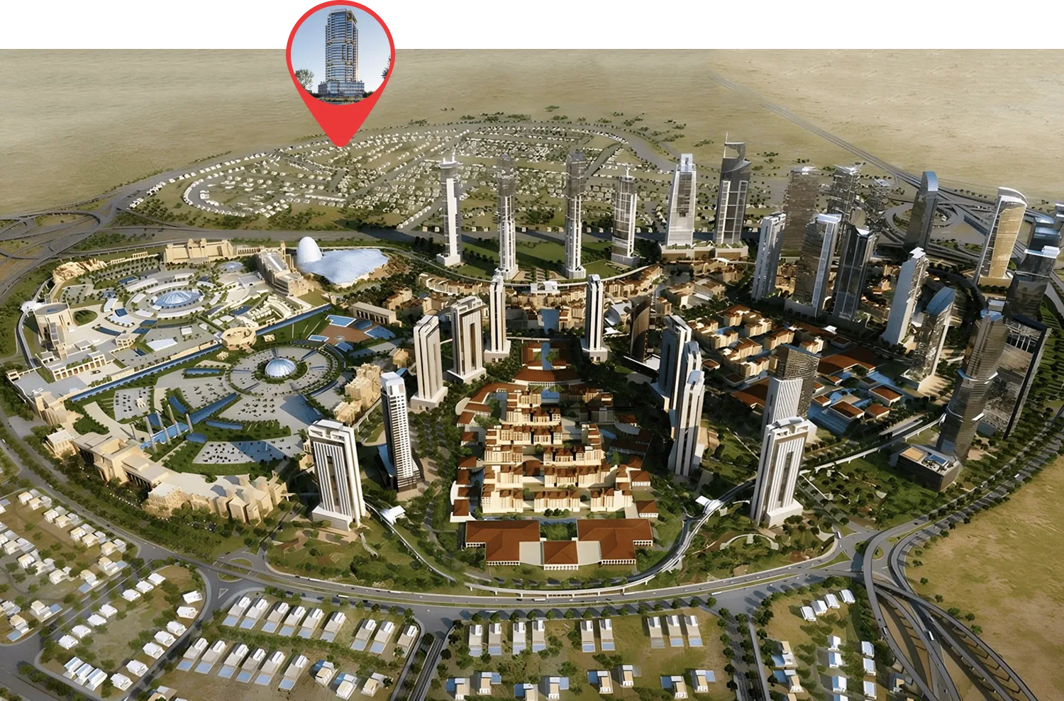 Samana Barari Avenue master plan 1