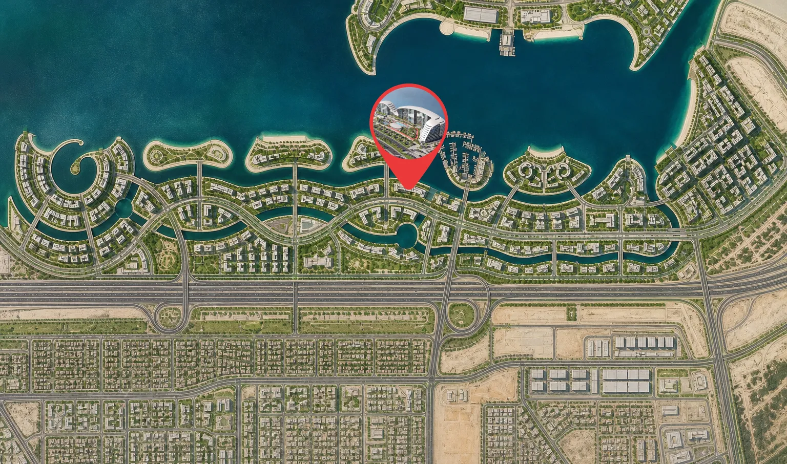 Hilton Residences Abu Dhabi Al Raha master plan 1