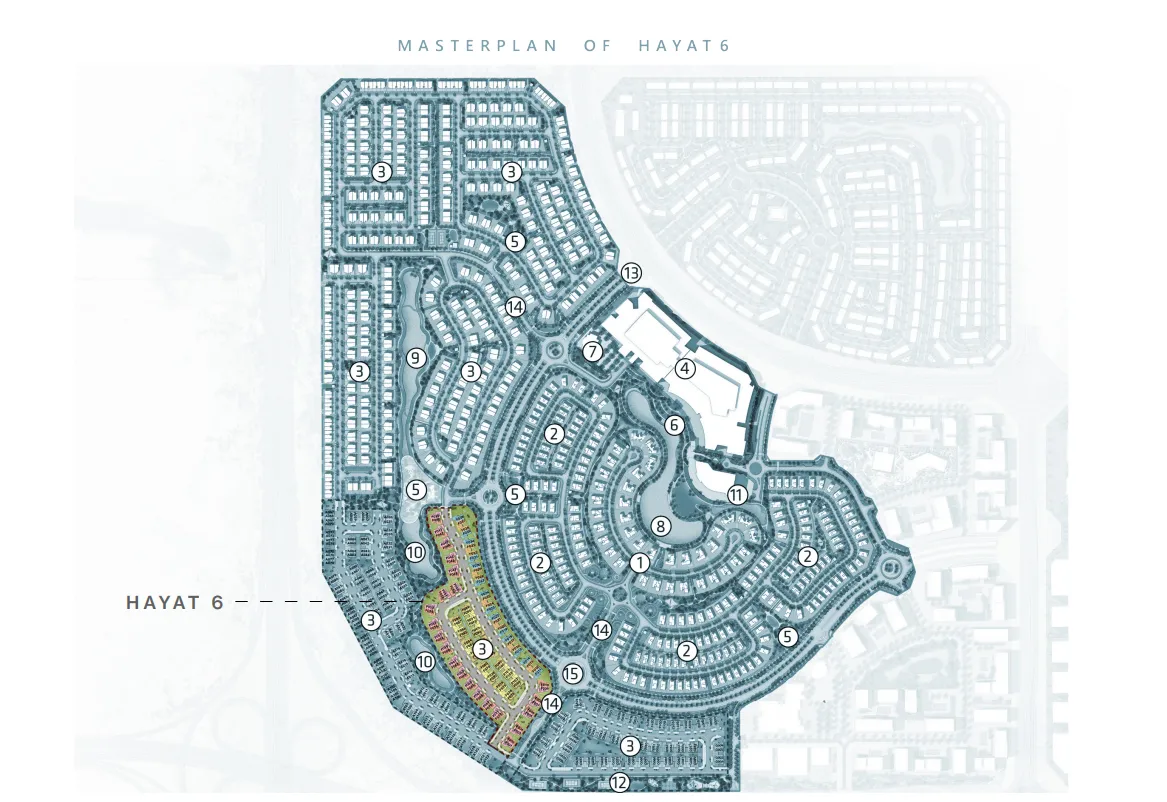 Hayat 6 master plan 1