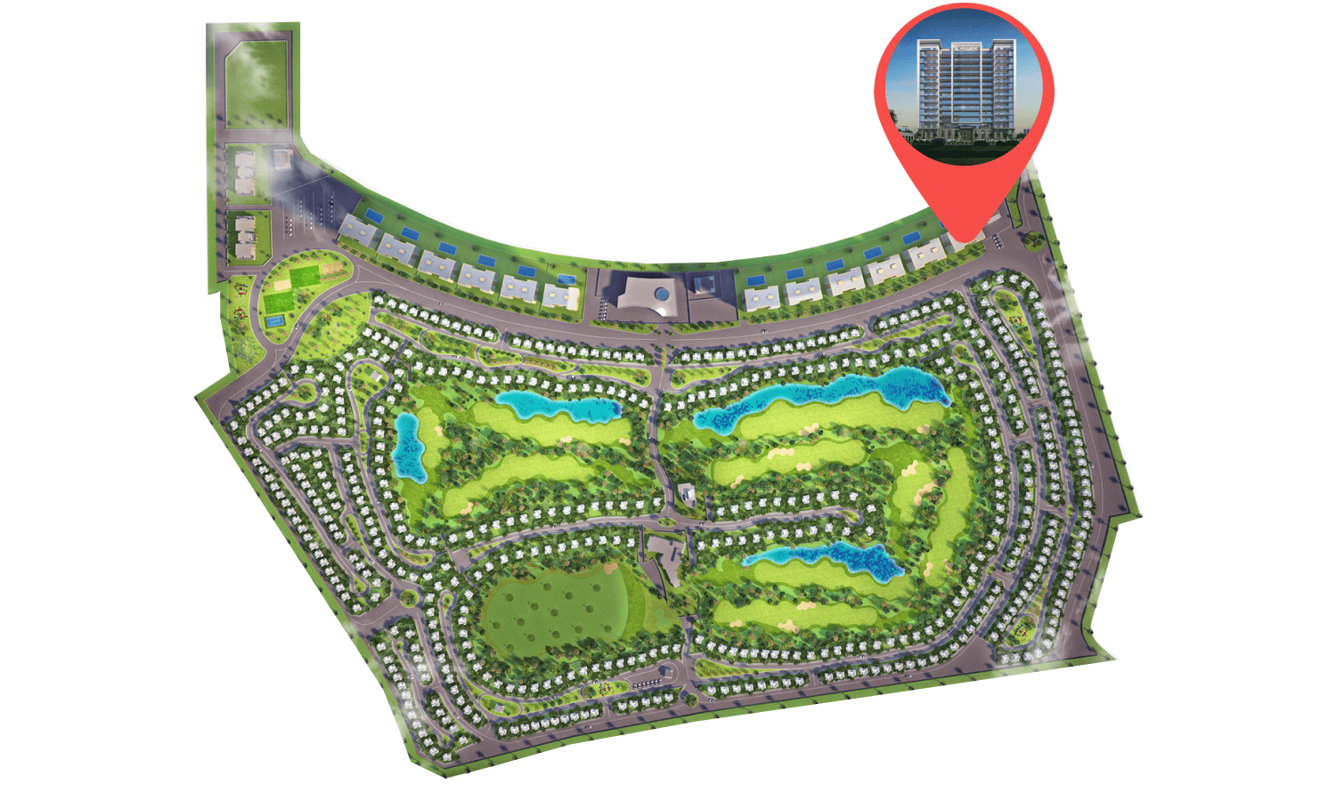 Amer Al Ghurair Residences master plan 1