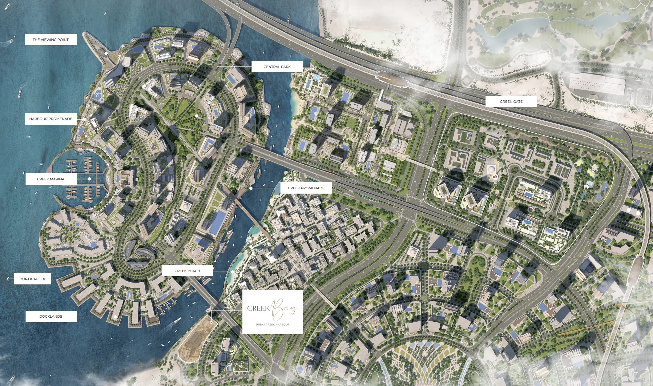 Creek Bay master plan 1