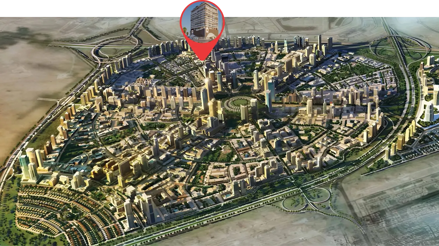 Lucky Oasis Residence master plan 1