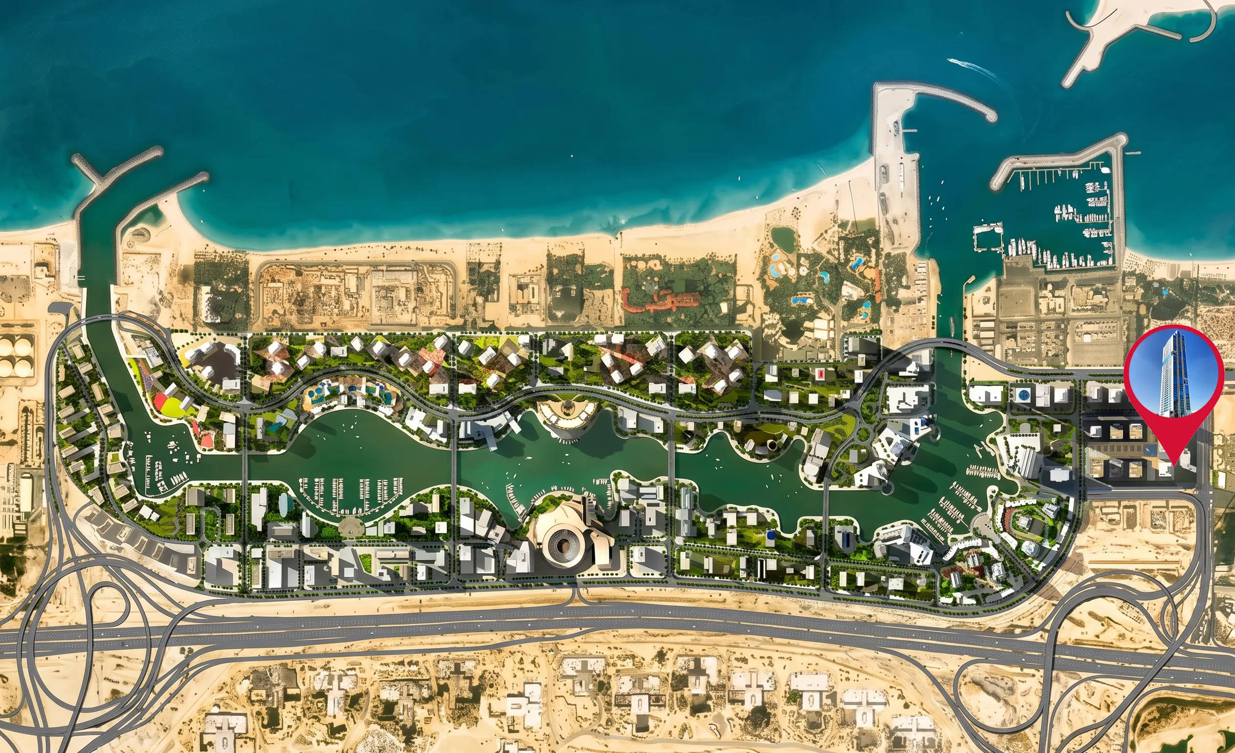 Marina Arcade Tower master plan 1