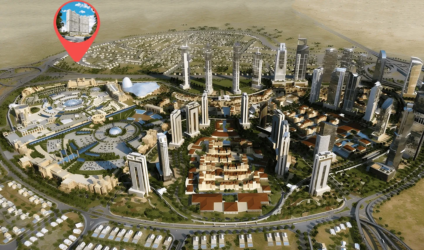 Vincitore Wellness Estate master plan 1