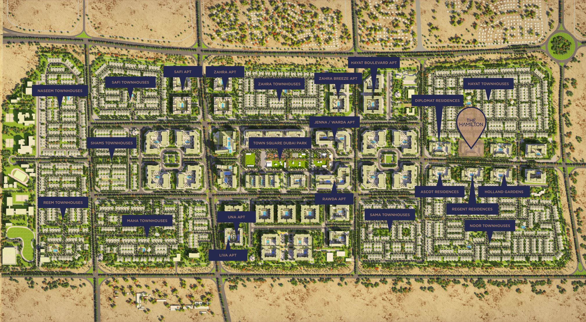 The Hamilton master plan 1