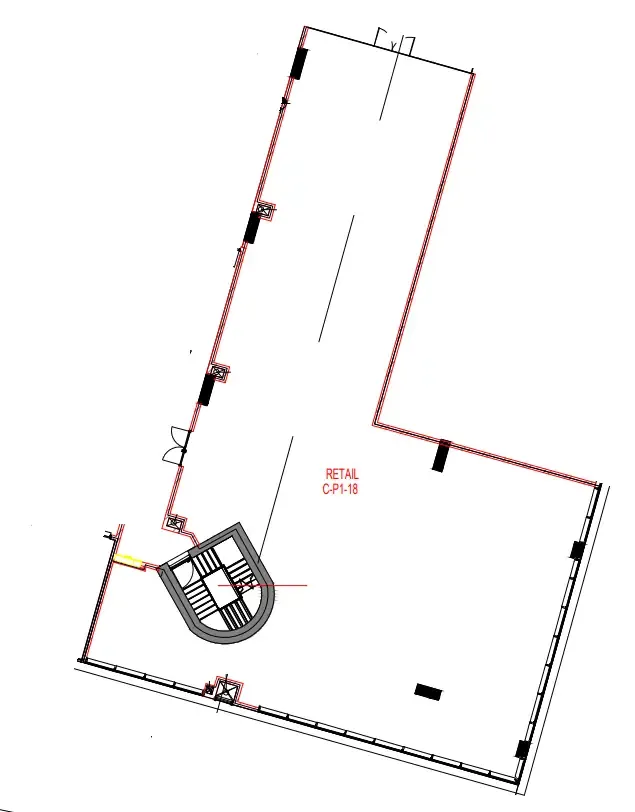  bedroom Retail floor plan at Sky Hills Astra