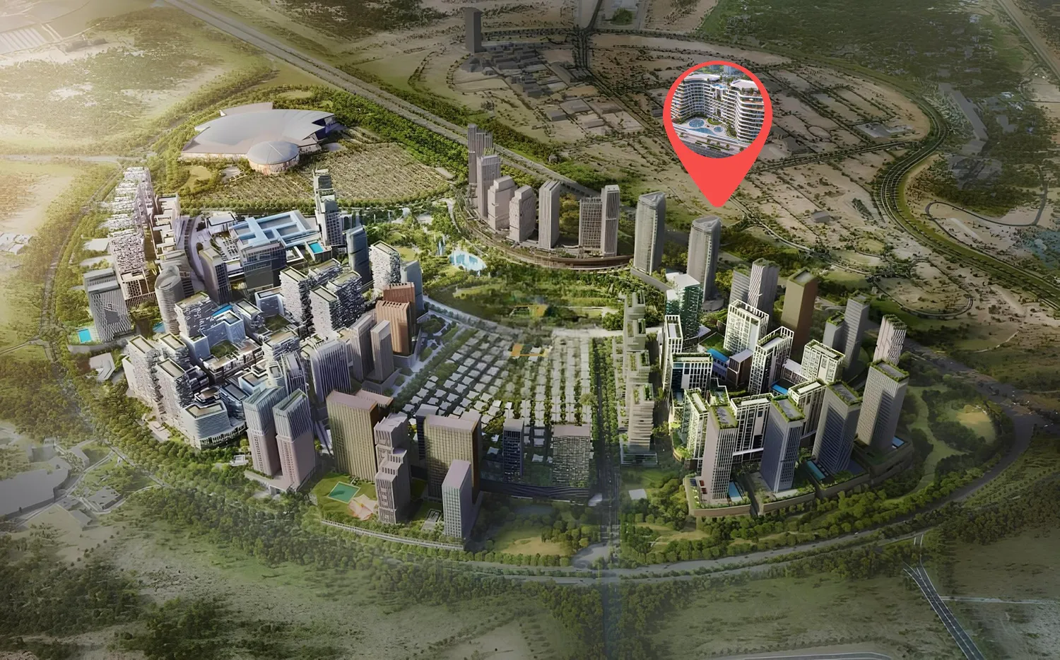 Barari Gate by ADE master plan 1