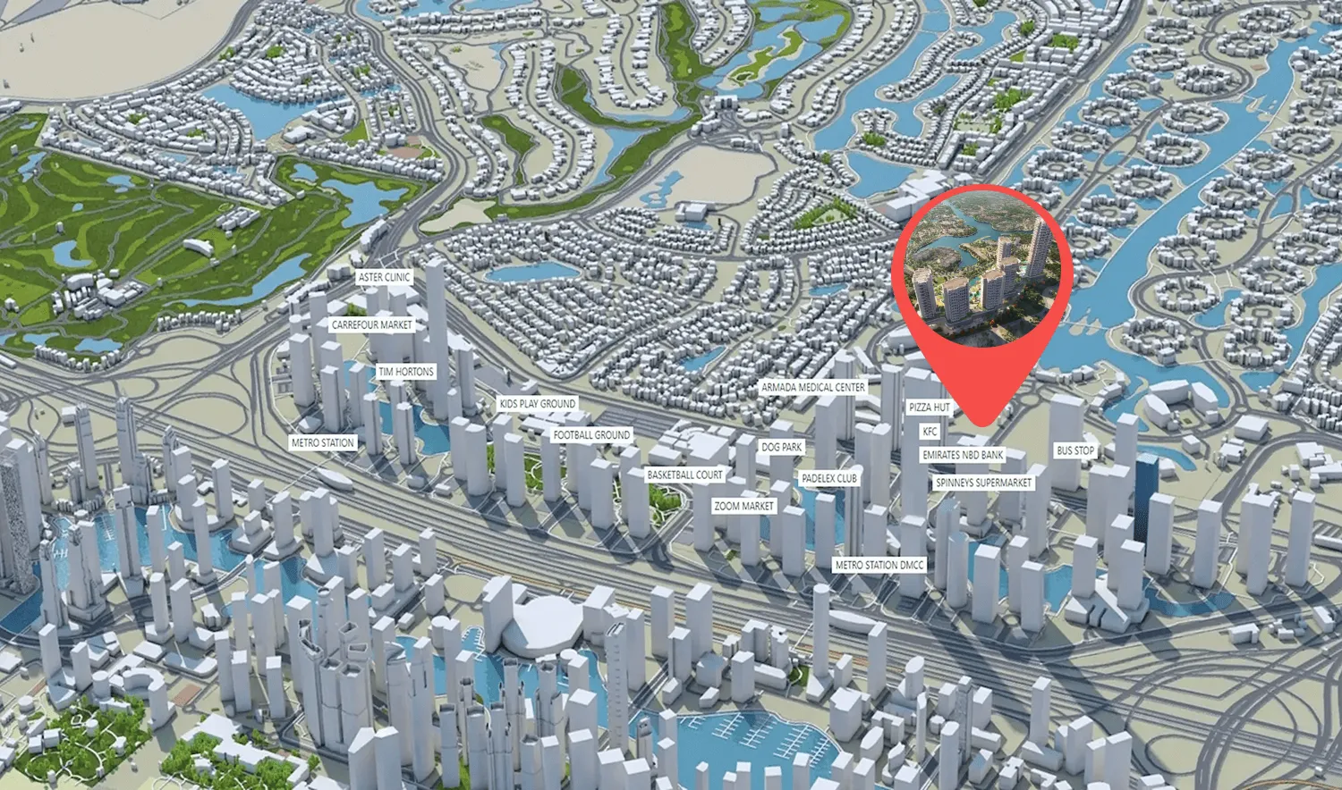 Serenia District East Residences master plan 1