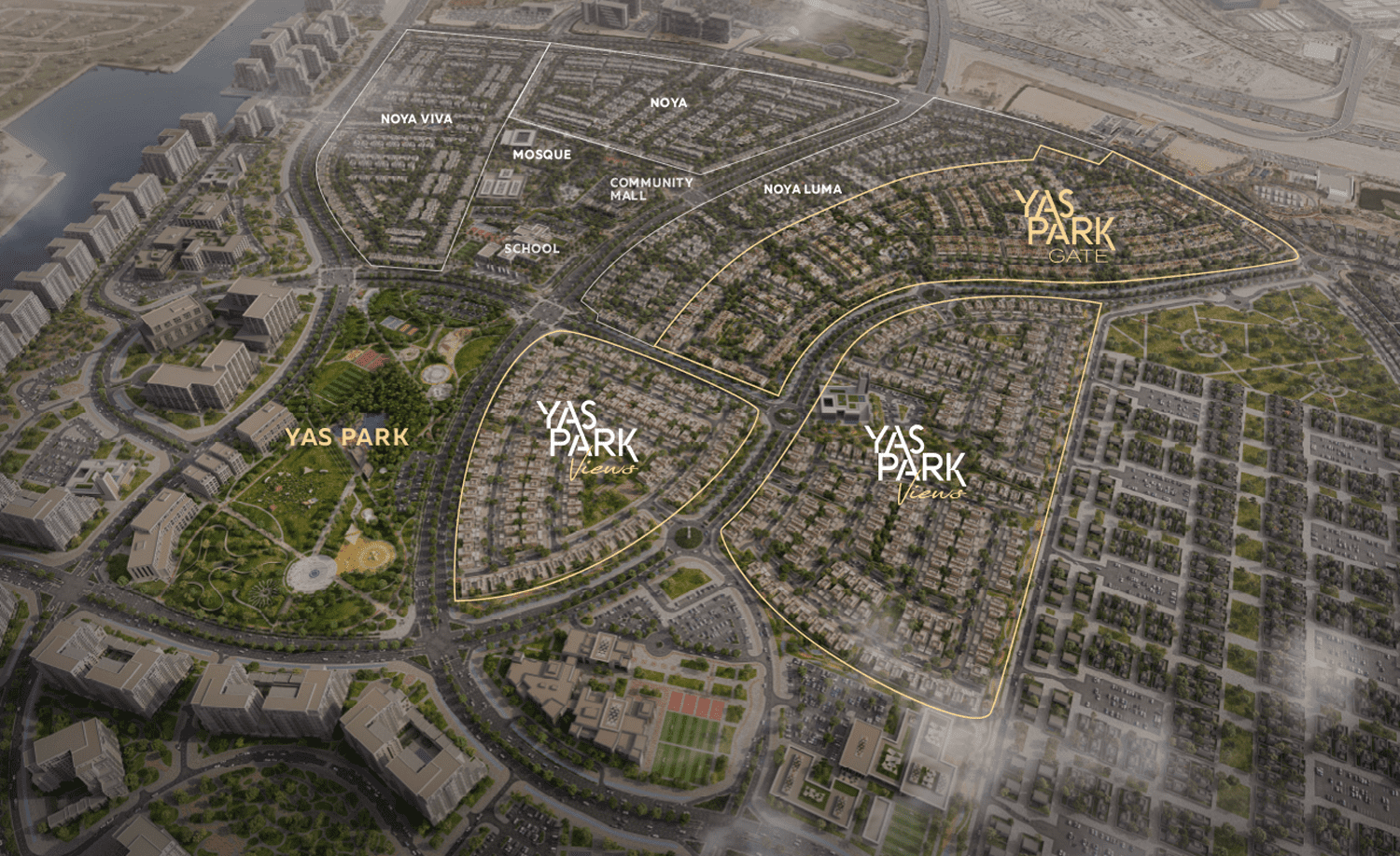 Yas Park Views master plan 1