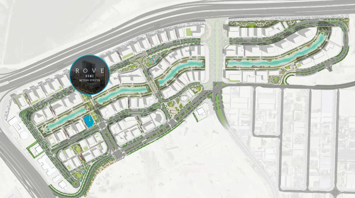 Rove Home Meydan Horizon master plan 1